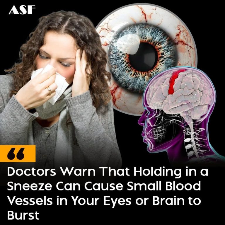 What Holding Your Sneeze Could Cause