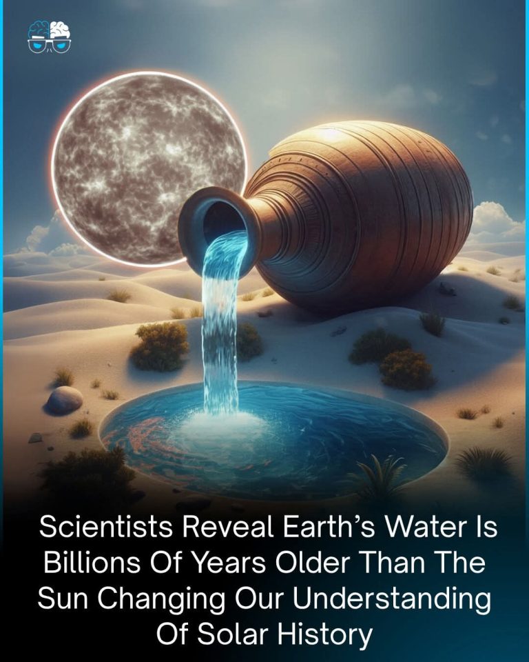 Water we drink may be older than the Sun itself