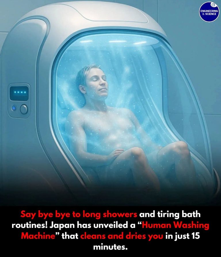 The Human Washing Machine- Latest Invention