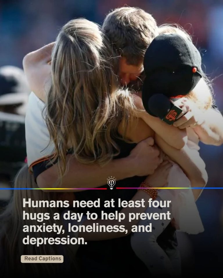 Humans Need At Least Four Hugs A Day
