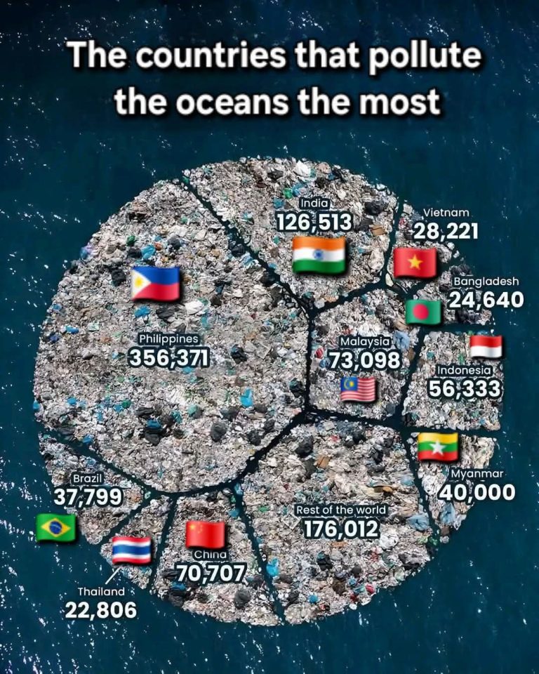 The Countries Polluting Our Oceans the Most