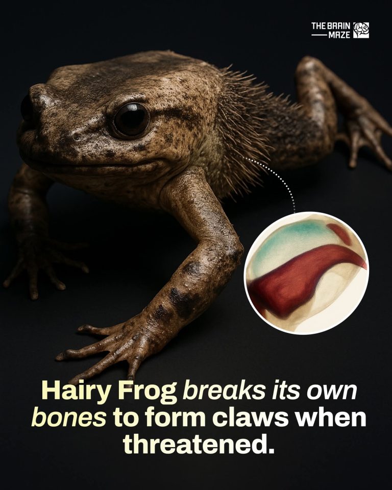 The Frog That Breaks Its Toe Bone To Form A Claw