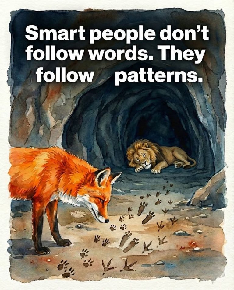 Why do smart people look at the “footprints” instead of listening to the “words”?