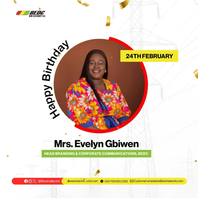 Happy Birthday Mrs. Evelyn Gbiwen