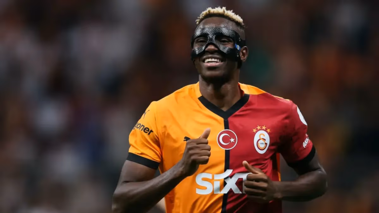 Osimhen Cheers Galatasaray’s Fighting Spirit Against Atletico