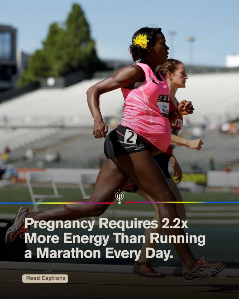 Pregnancy requires more energy
