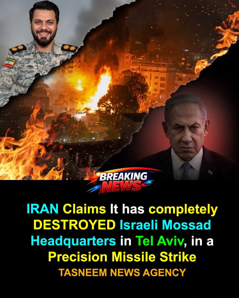 Iran claims it has completely destroyed Israeli mossad headquarters in Tel Aviv, in a precision missile strike