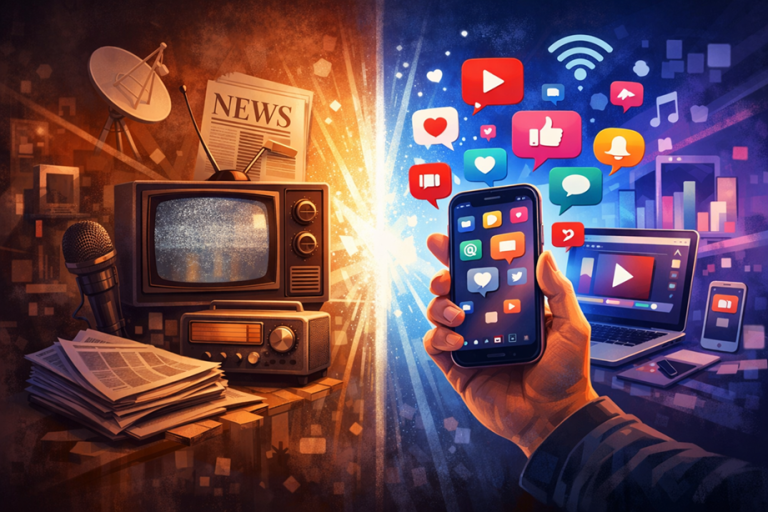From Airwaves to Algorithms: How Social Media Outran Traditional Media in 2026